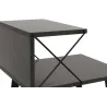 Table de chevet sur 2 niveaux Cross