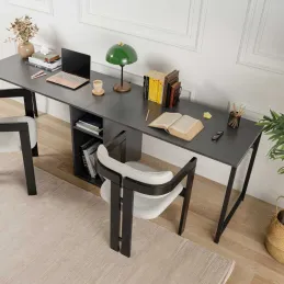 Bureau 2 places en aggloméré Twin