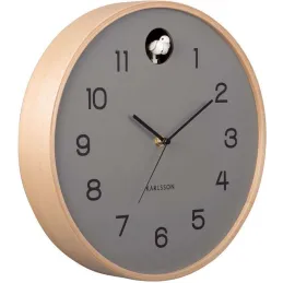 Horloge en bois de bouleau Natural Cuckoo