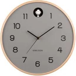 Horloge en bois de bouleau Natural Cuckoo