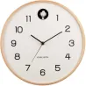 Horloge en bois de bouleau Natural Cuckoo