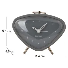 Réveil en métal Triangle