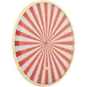 Horloge en métal Candy Swirl Dome