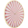Horloge en métal Candy Swirl Dome