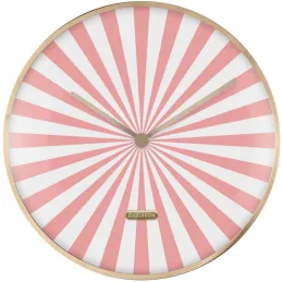 Horloge en métal Candy Swirl Dome