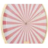 Horloge en métal Candy Swirl Dome