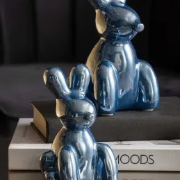 Statue en céramique Balloon Bunny