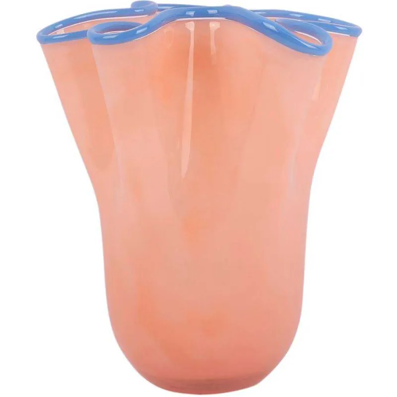 Vase en verre Ruffles Medium