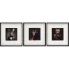 Tableau décoratif Animal head 40 x 40 cm (Lot de 3)