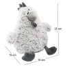 Bloc-porte en polyester Chicken 25 x 15 cm