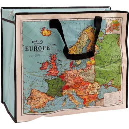 Sac de rangement Carte d'Europe 55 x 26 x 47 cm