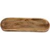 Plateau de présentation en bois de manguier 38 x 12.5 x 2.5 cm