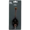 Patère en métal 2 têtes Hooks