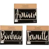 Décoration murale Mots 40 x 20 cm (Lot de 3)