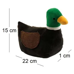 Bloc-porte en tissu Canard 15 x 20 cm