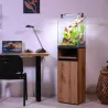 Kit aquarium colonne avec filtre et éclairage led