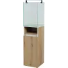 Kit aquarium colonne avec filtre et éclairage led