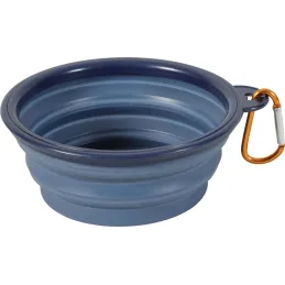 Gamelle souple en silicone bleu Bivouak