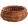 Corbeille de rangement ronde en poelet