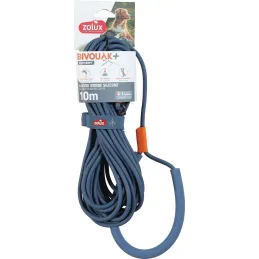 Longe ronde en silicone bleu Bivouak