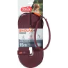 Longe plate en silicone rouge Bivouak