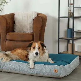 Coussin pour chiens en tissu déhoussable Kanga