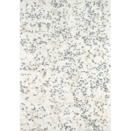 Tapis intérieur en polyester poils longs Léna confettis