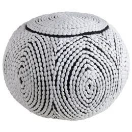 Pouf boule en polyester