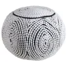 Pouf boule en polyester