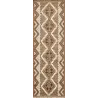 Tapis intérieur extérieur aspect jute marron Tijuana 9054