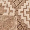 Tapis intérieur extérieur aspect jute marron Tijuana 9054