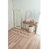 Tapis intérieur extérieur aspect jute marron Tijuana 9054