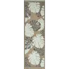 Tapis intérieur extérieur aspect jute noir Tijuana 9062 noir