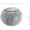 Pouf boule en polyester