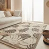 Tapis intérieur extérieur aspect jute noir Tijuana 9062 noir
