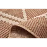 Tapis intérieur extérieur aspect jute terracotta Tijuana 9048