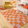 Tapis intérieur à poils longs Swing 383 orange