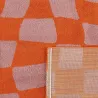 Tapis intérieur à poils longs Swing 383 orange