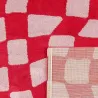 Tapis intérieur à poils longs Swing 383 rouge