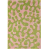 Tapis intérieur à poils longs Swing 384 vert