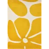 Tapis intérieur à poils longs Swing 385 jaune