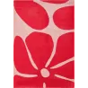 Tapis intérieur à poils longs Swing 385 rouge