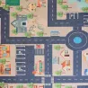 Tapis intérieur à poils courts Alix 738 beige