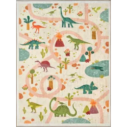 Tapis intérieur à poils courts Alix 737 beige