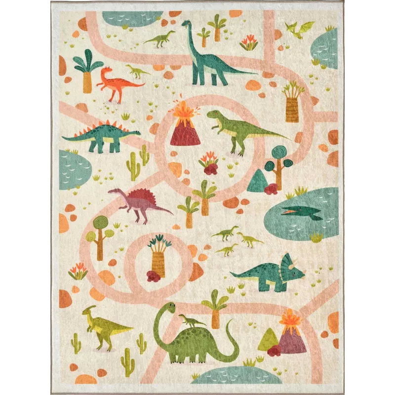 Tapis intérieur à poils courts Alix 737 beige