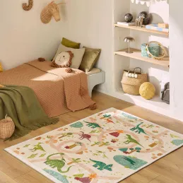 Tapis intérieur à poils courts Alix 737 beige