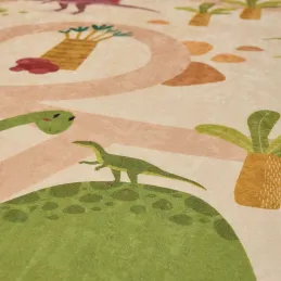 Tapis intérieur à poils courts Alix 737 beige