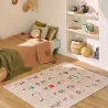 Tapis intérieur à poils courts Alix 736 beige
