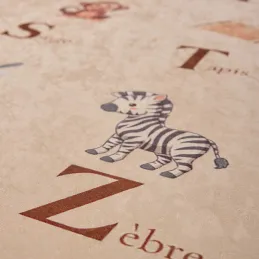 Tapis intérieur à poils courts Alix 736 beige
