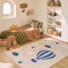 Tapis intérieur à poils courts Alix 734 beige